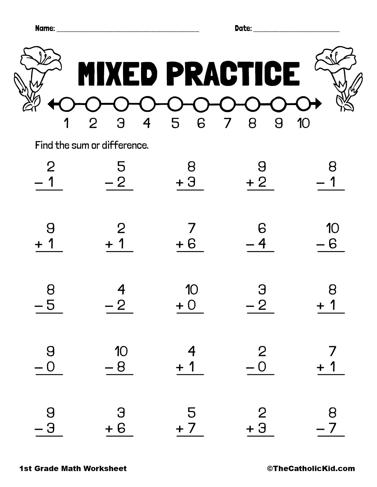 Free Addition And Subtraction Mixed Worksheet Kindergarten Download Free Addition And Subtraction Mixed Worksheet Kindergarten Png Images Free Worksheets On Clipart Library