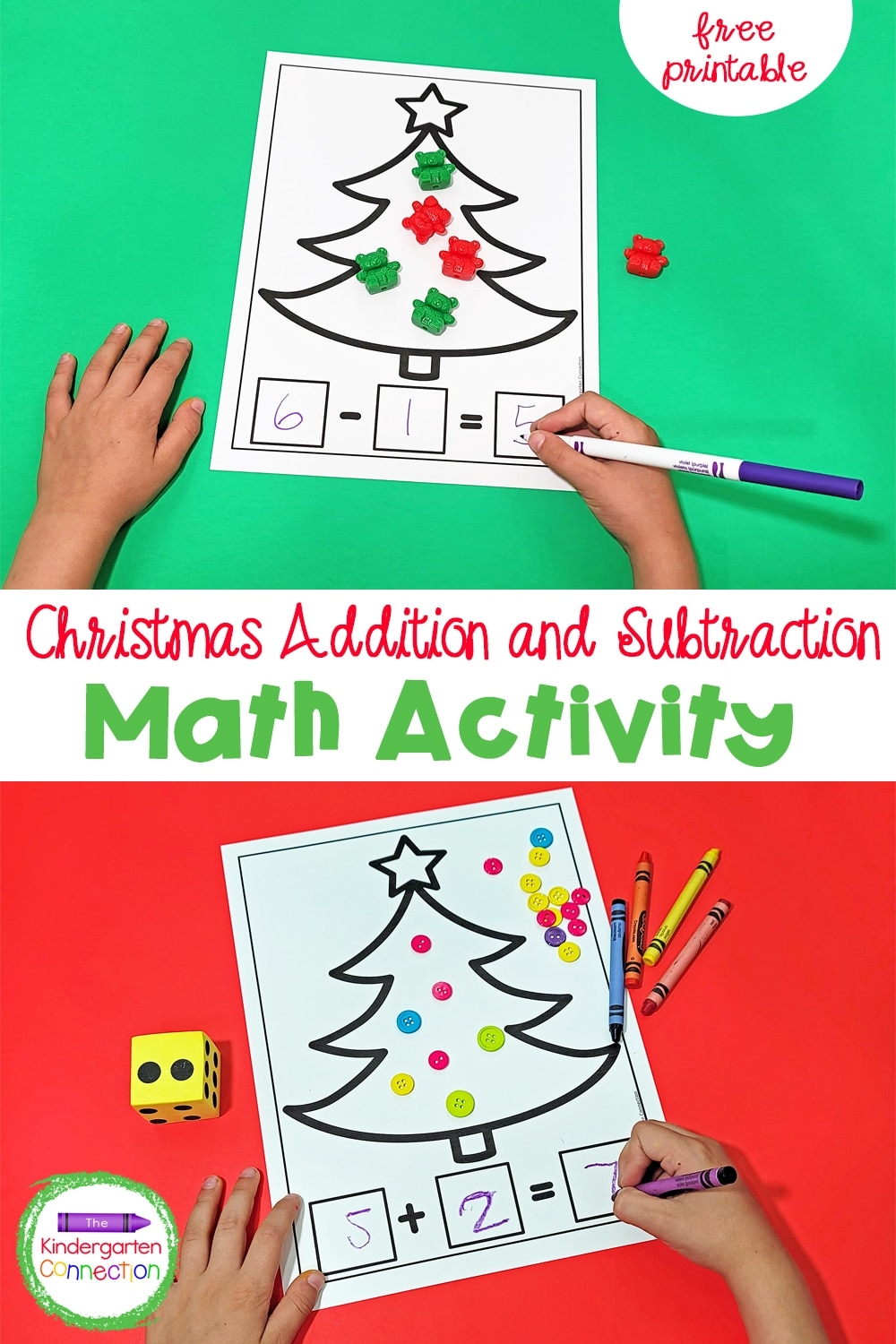 Christmas Themed Math Worksheets For Kindergarten Christmas Themed Math Worksheets For Kindergarten