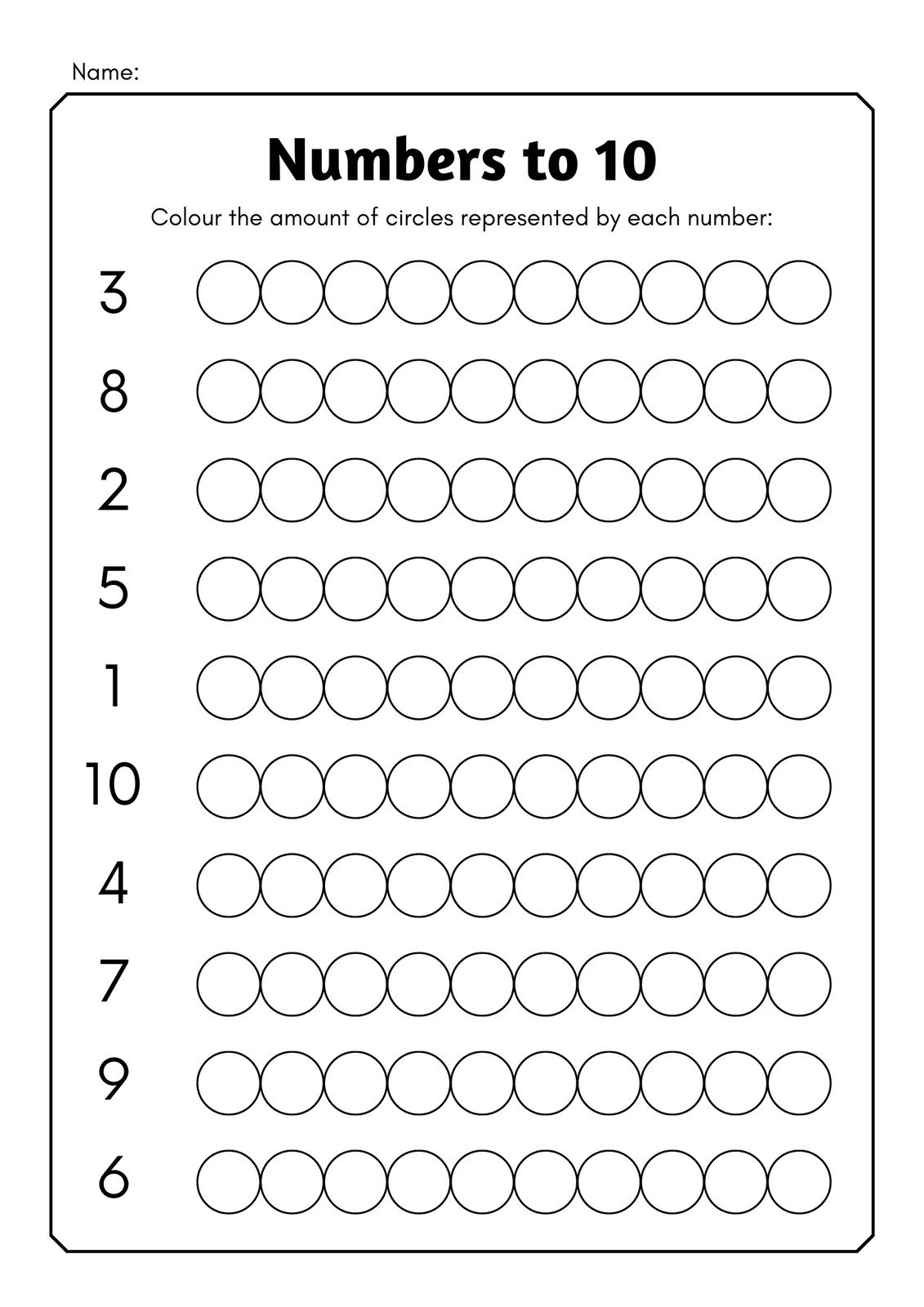 Printable Free Worksheets For Kindergarten