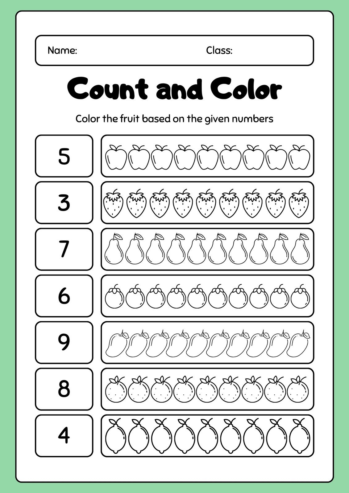 Free Editable Kindergarten Worksheet Templates Canva Free Editable Kindergarten Worksheet Templates Canva