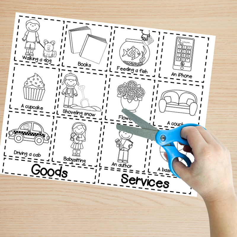 Kindergarten Economics Free Worksheets