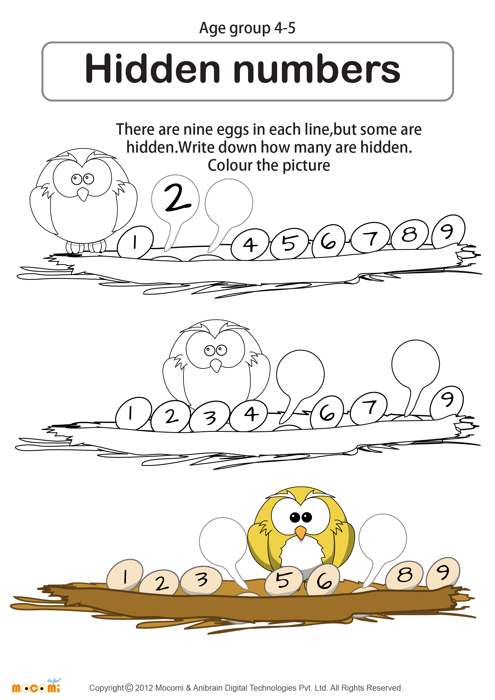 Free Hidden Number Worksheet Download Free Hidden Number 