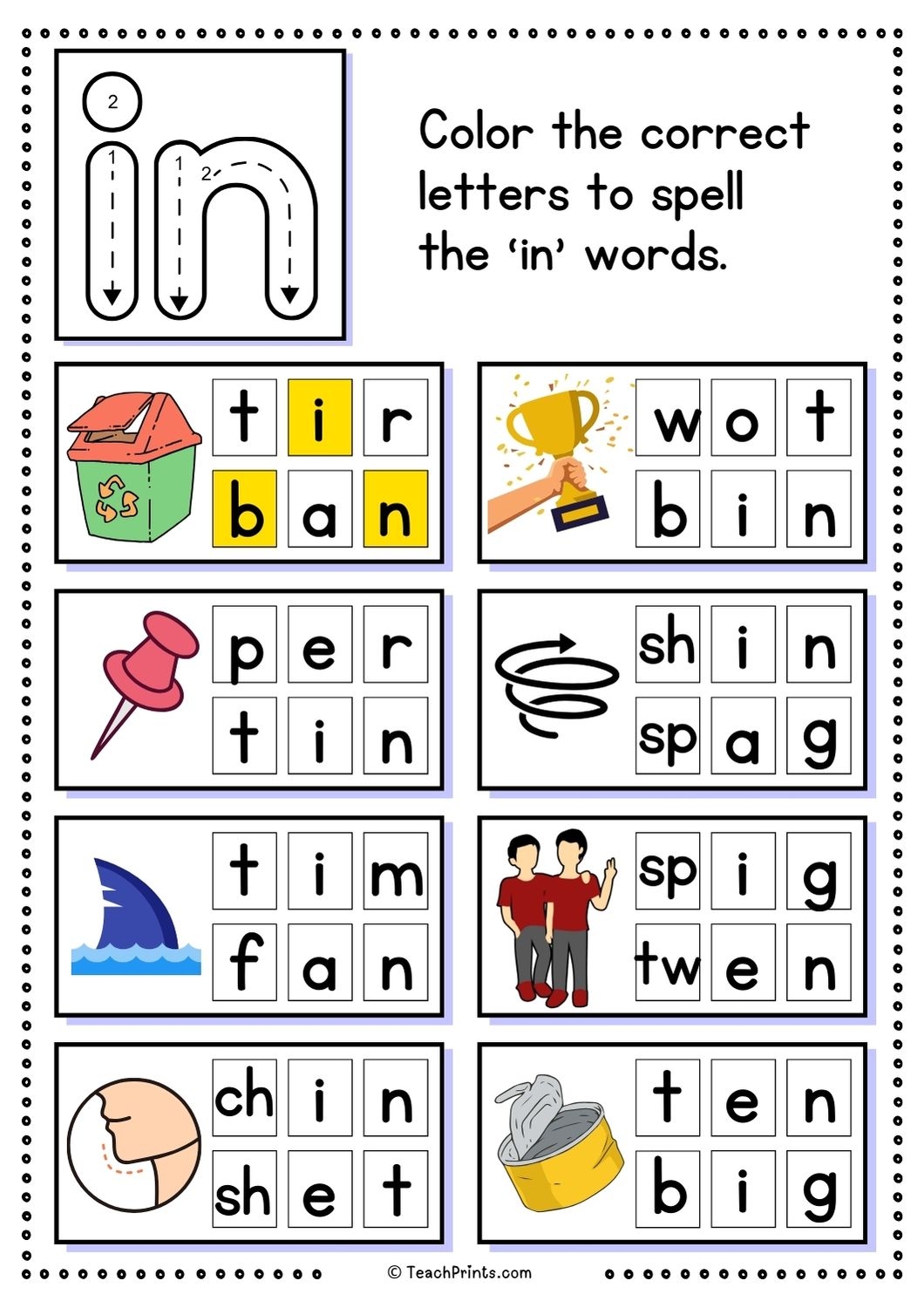 Word Family At Worksheets For Kindergarten Word Family At Worksheets For Kindergarten