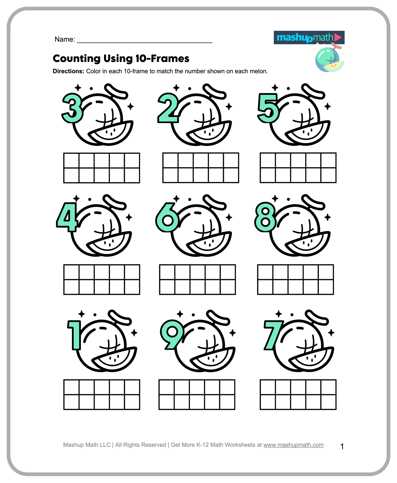 Kindergarten Math Worksheets - Printable Kindergarten Math Worksheets - Printable