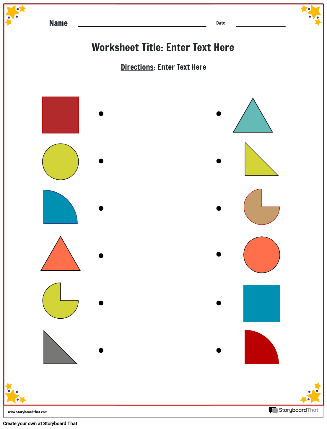 Free Matching Shapes Worksheets Activities And Printables Worksheets Library