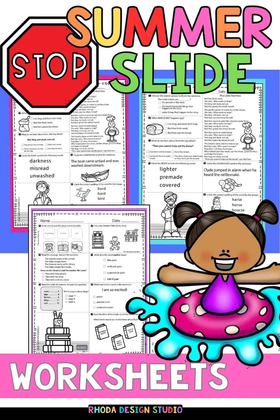 Free Math And ELA Spiral Reviews Stop The Summer Slide