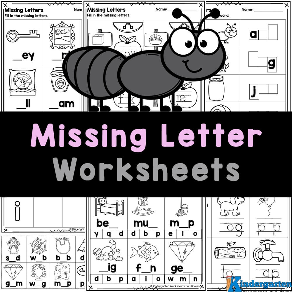 Missing Words Worksheets For Kindergarten