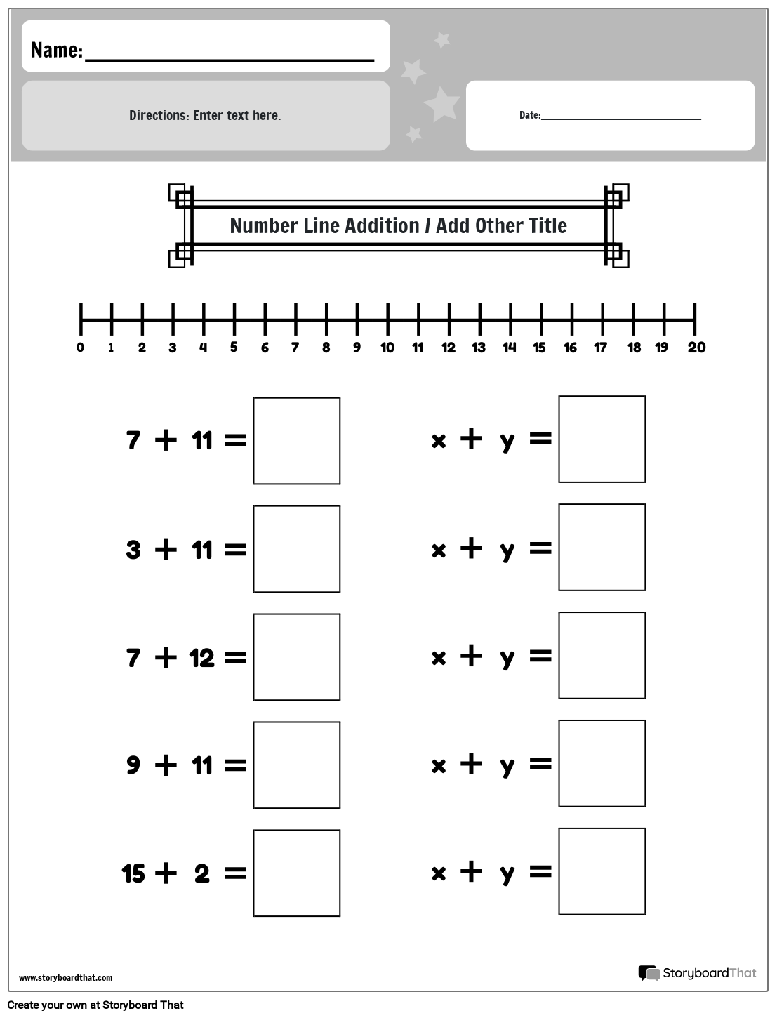 Free Number Line Worksheets Addition And Decimals Worksheets Library