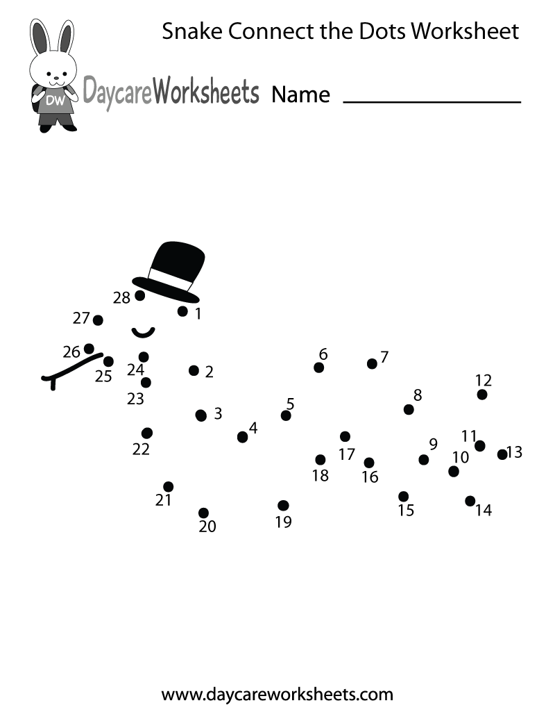 Kindergarten Connection Worksheets Printable