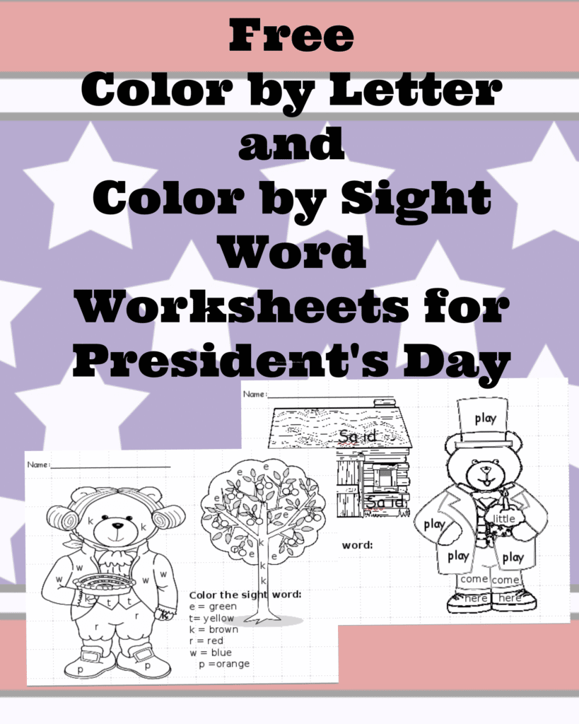 FREE President s Day Worksheets Classroom Freebies