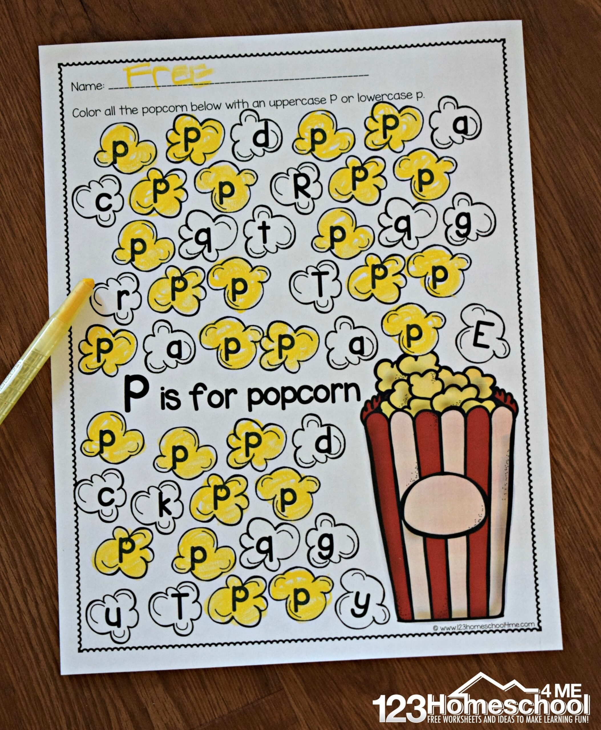 Alphabet Worksheets For Kindergarten Printable