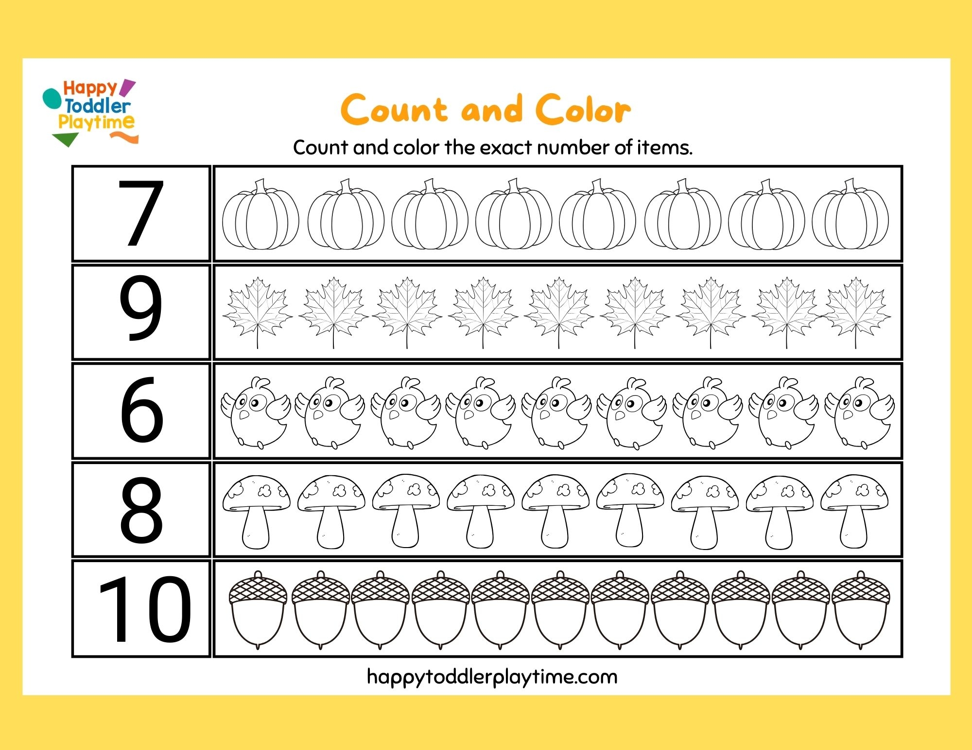 Free Printable Kindergarten Counting Worksheets Happy Toddler Free Printable Kindergarten Counting Worksheets Happy Toddler