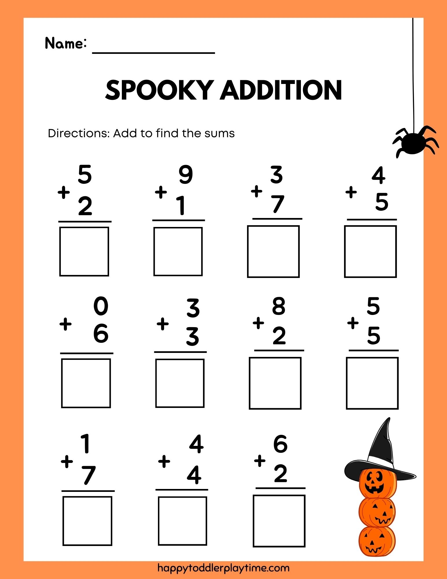 Easy Kindergarten Worksheets Printable