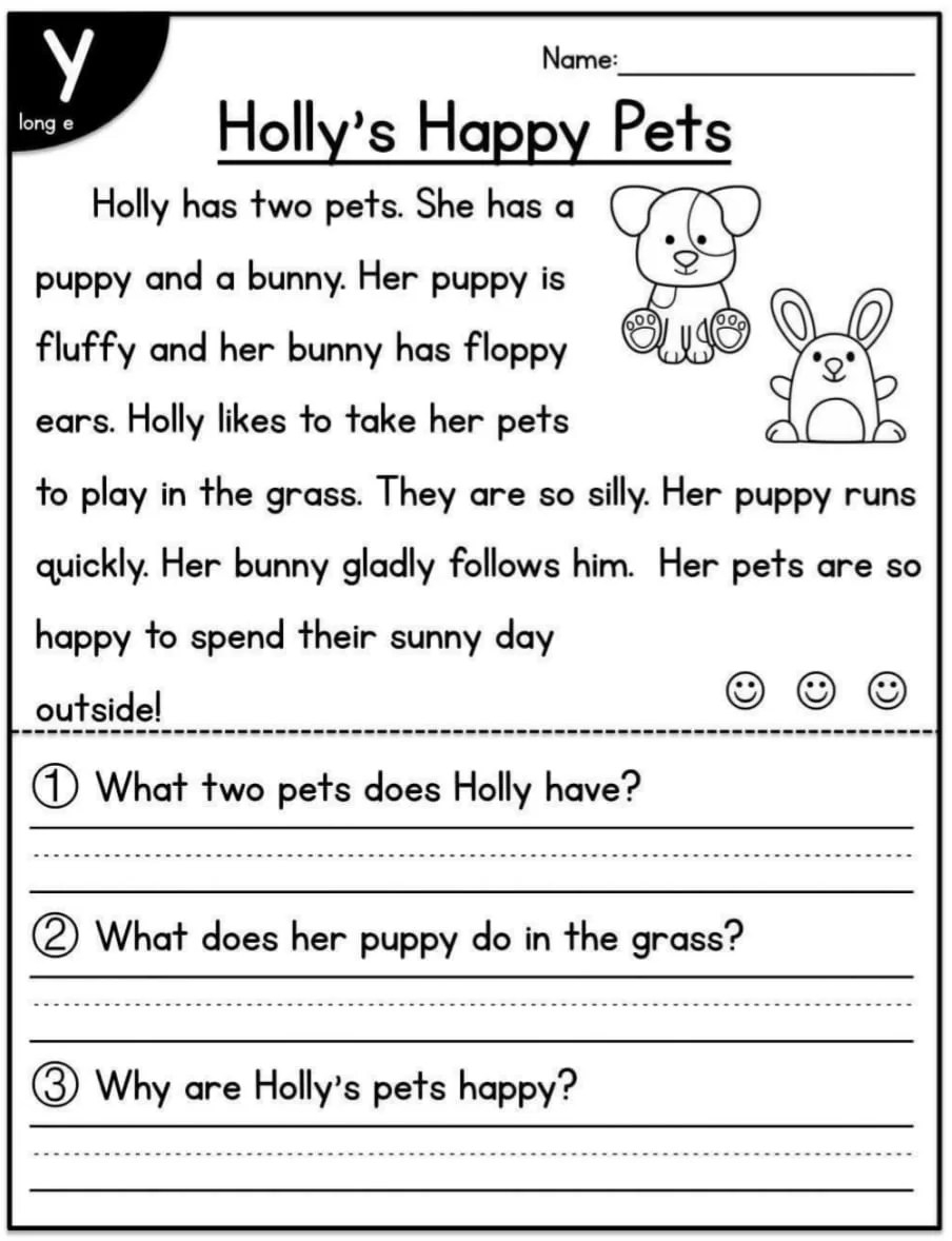 Free Printable Kindergarten Reading Worksheets Activity School For Kids Free Printable Kindergarten Reading Worksheets Activity School For Kids