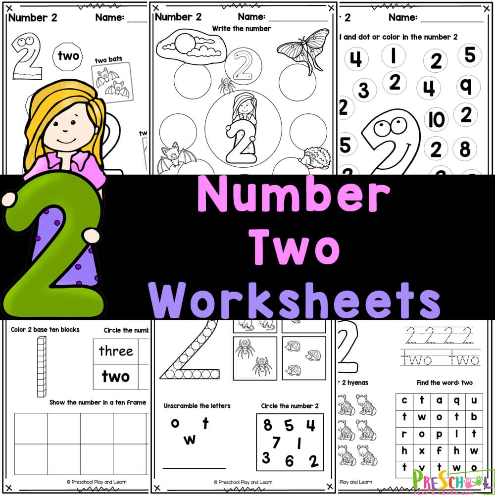 Kindergarten Number Worksheet Free