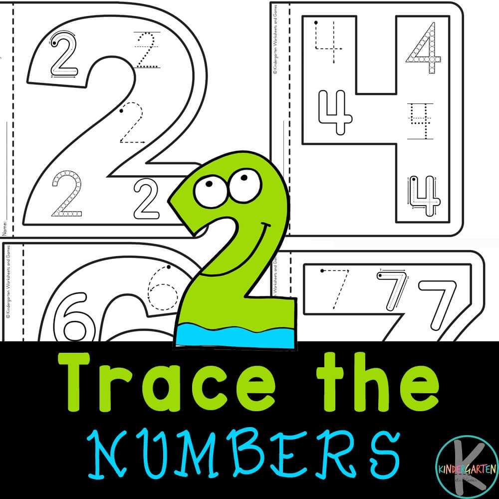  FREE Printable Number Tracing Worksheets
