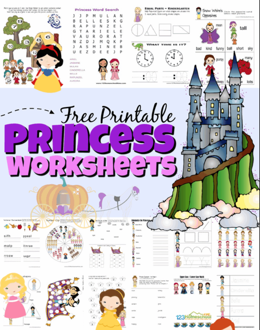 Free Educational Worksheets For Kindergarten