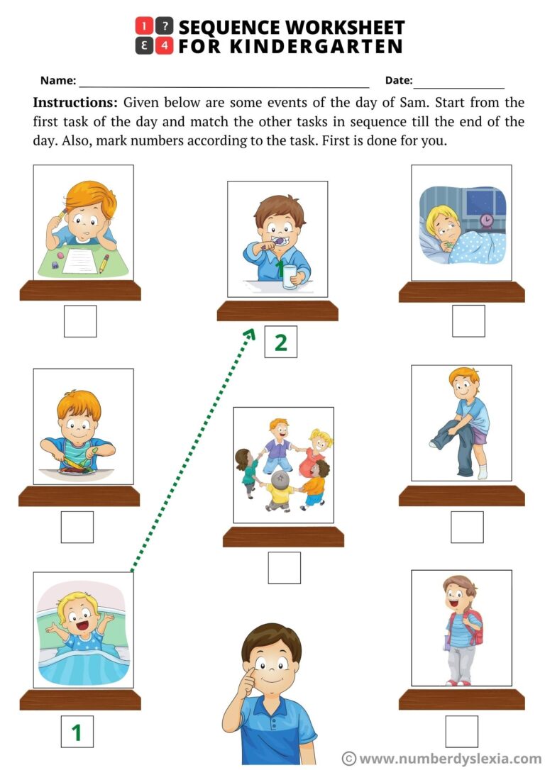 Free Printable Story Sequencing Worksheets The Keeper Of The Worksheets Library