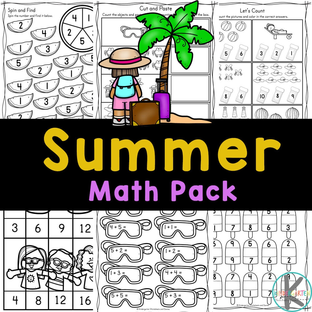 Kindergarten Math Worksheets Pdf Packet Kindergarten Math Worksheets Pdf Packet