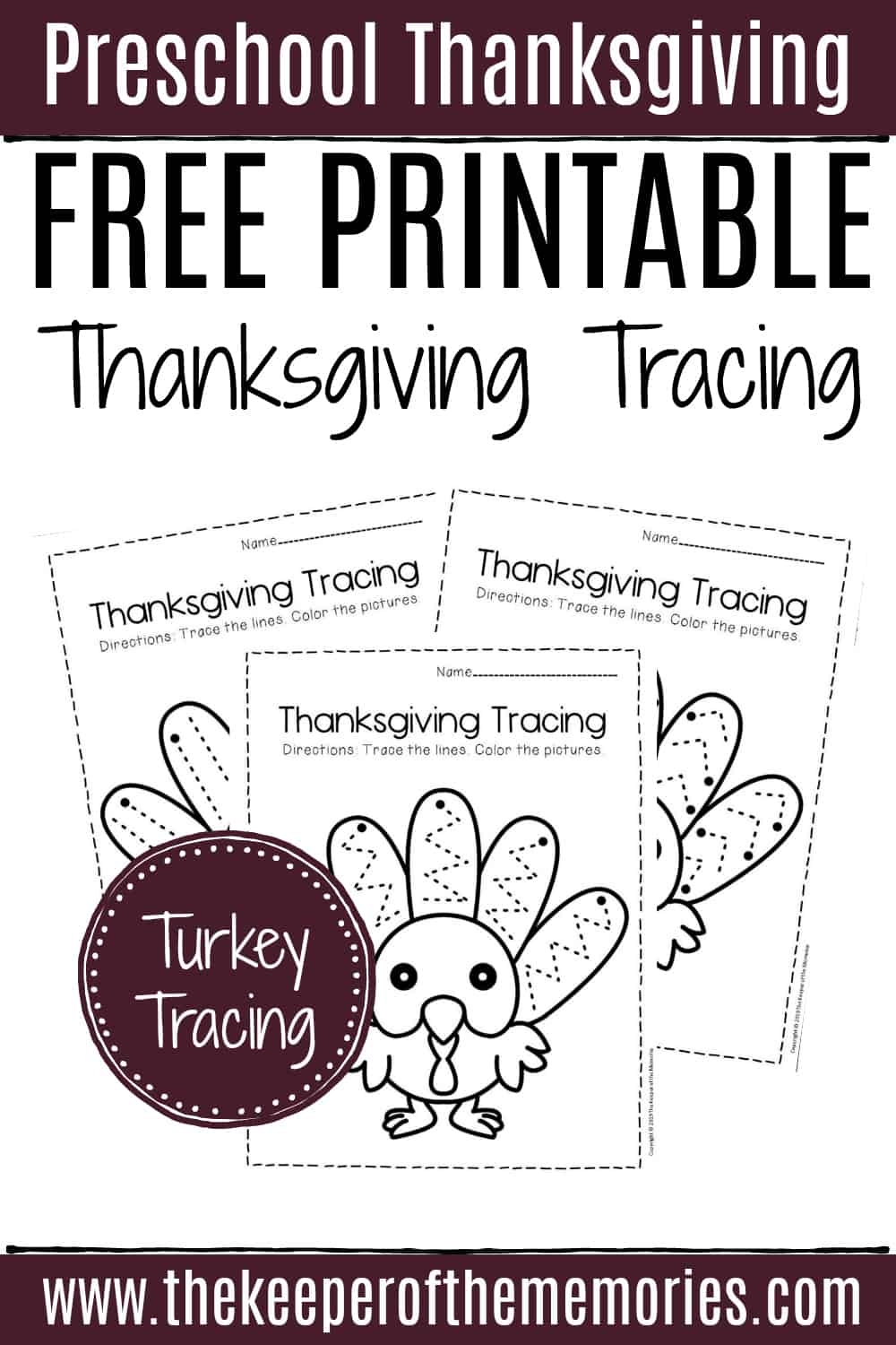 Free Printable Thanksgiving Worksheets For Kindergarten