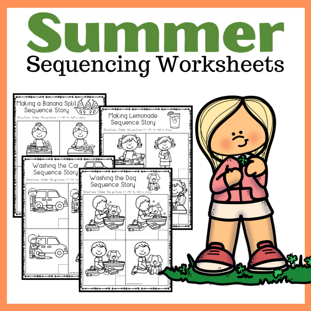 Free Story Sequencing Worksheets For Kindergarten