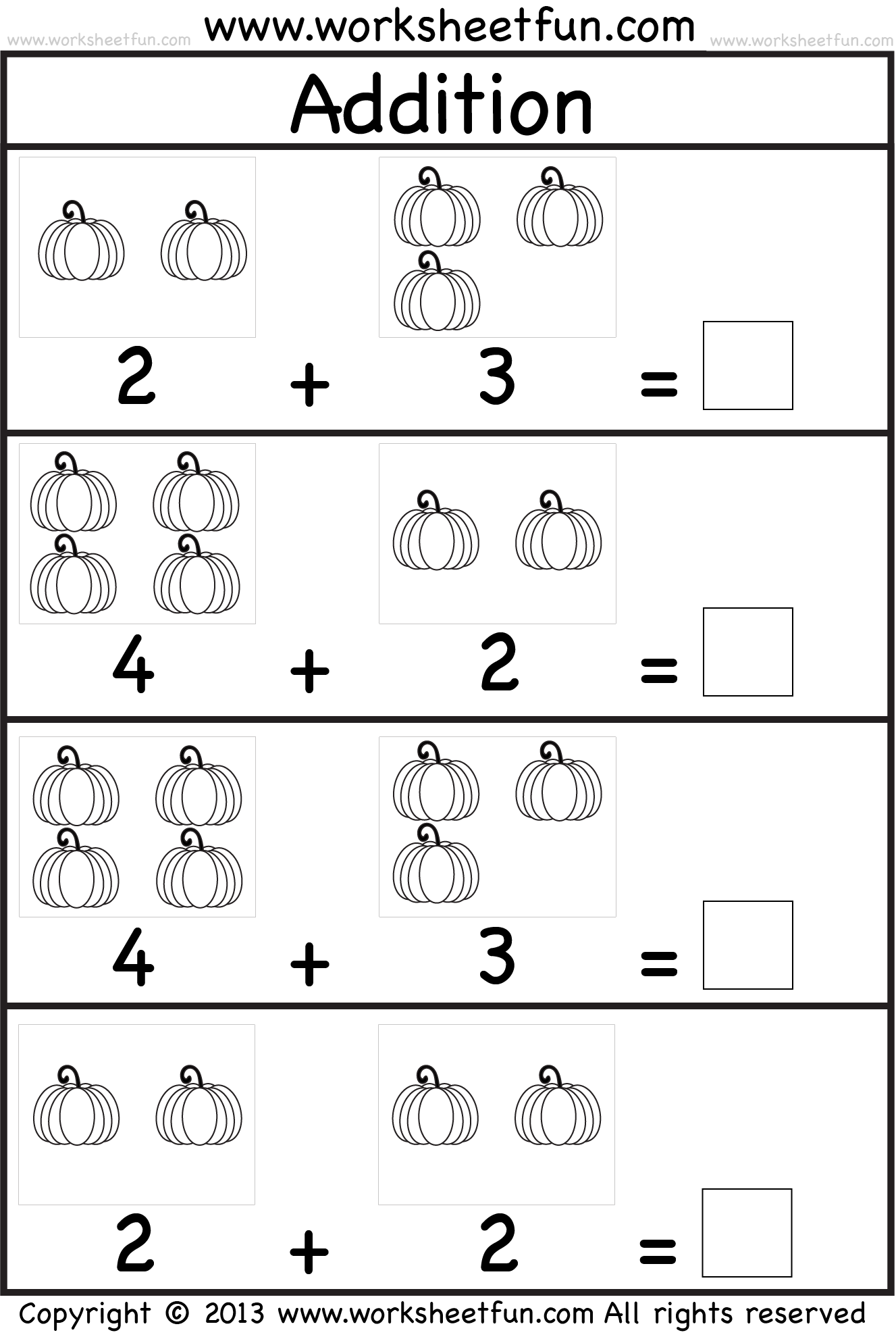 Common Core Math Worksheet For Kindergarten