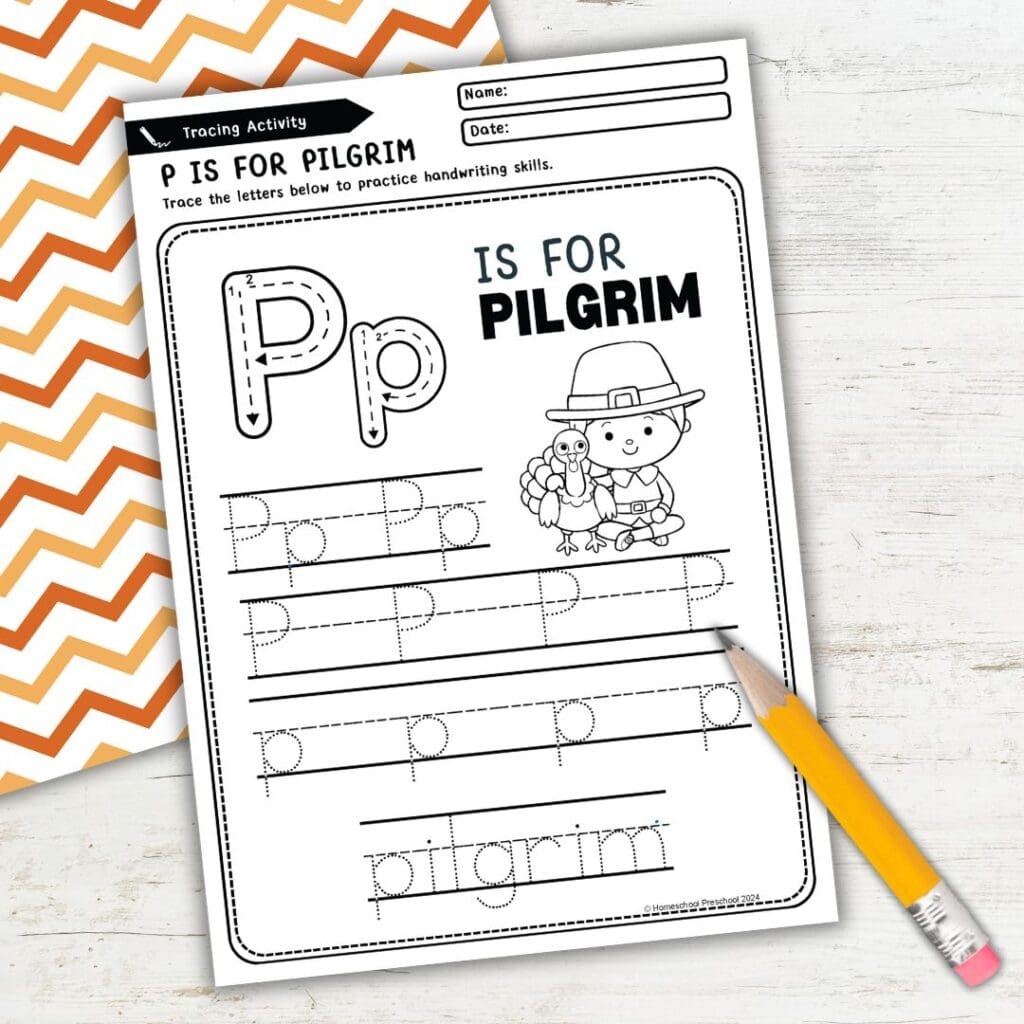 Fun And Educational Pilgrim Worksheets For Preschoolers
