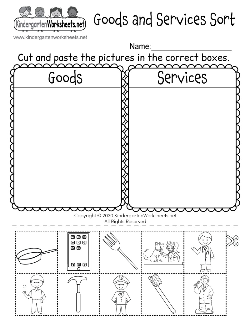 Goods And Services Worksheet Free Printable Digital U0026 PDF Goods And Services Worksheet Free Printable Digital U0026 PDF