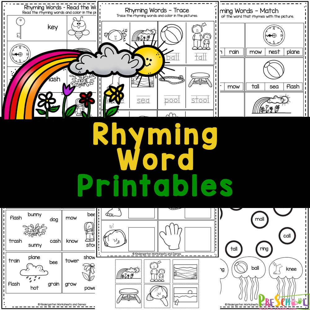Grade 1 Rhyming Words K5 Learning Worksheets Library