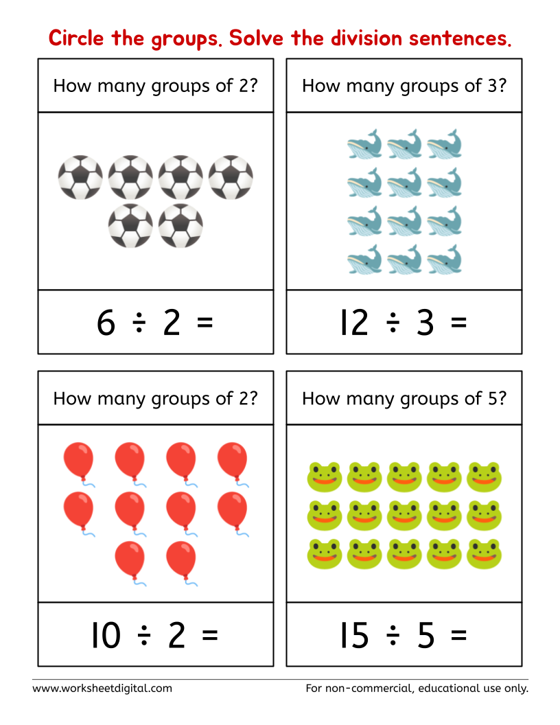 Group The Objects Worksheet Digital 1 Teacher Made Resources