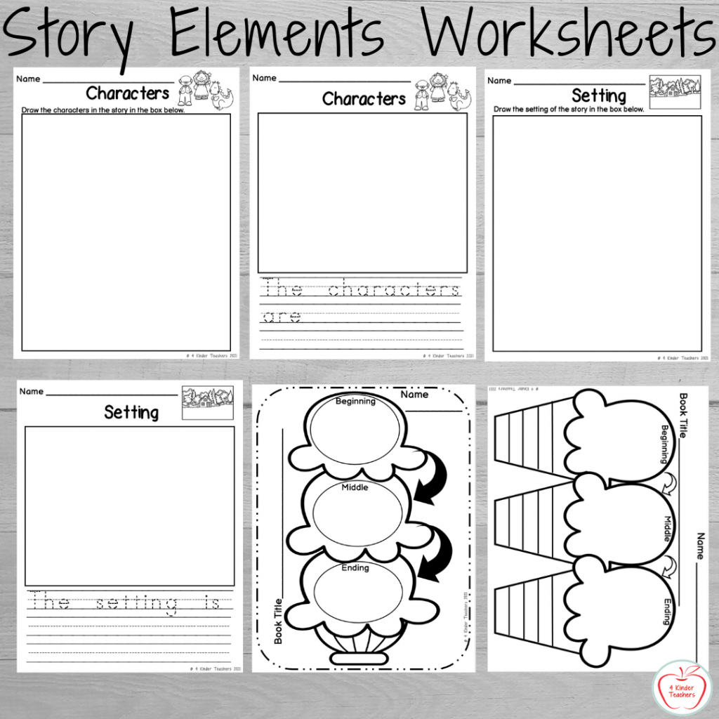 How To Teach Story Elements In Kindergarten 4 Kinder Teachers