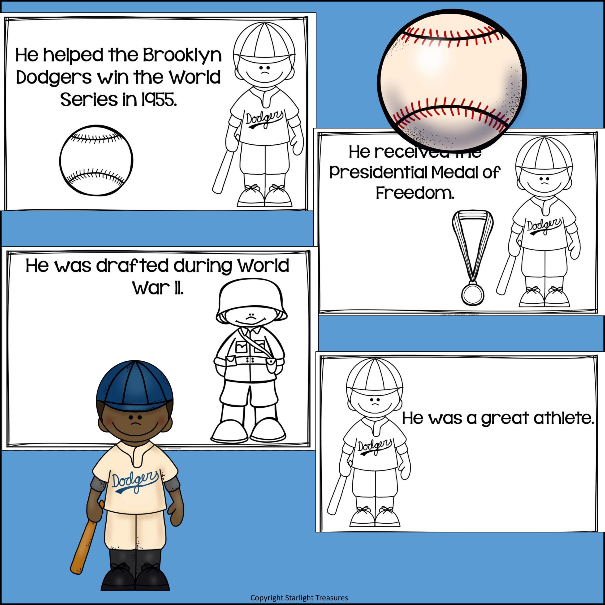 Jackie Robinson Worksheets Kindergarten Math Jackie Robinson Worksheets Kindergarten Math