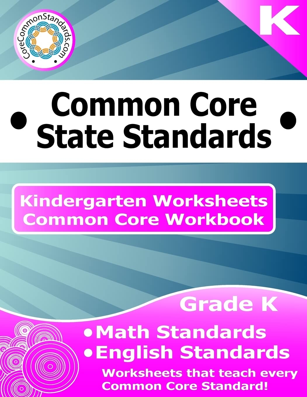 Kindergarten Common Core Workbook Worksheets CoreCommonStandards 9781499103687 Amazon Books Kindergarten Common Core Workbook Worksheets CoreCommonStandards 9781499103687 Amazon Books