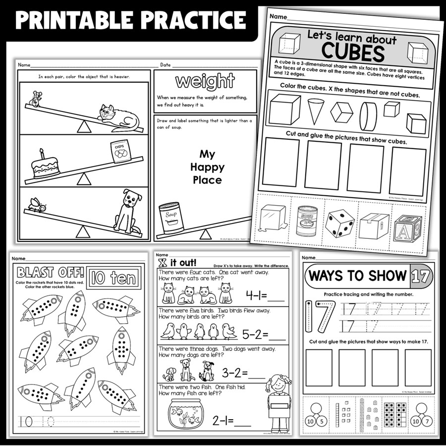 Shapes Math Worksheets For Kindergarten Shapes Math Worksheets For Kindergarten