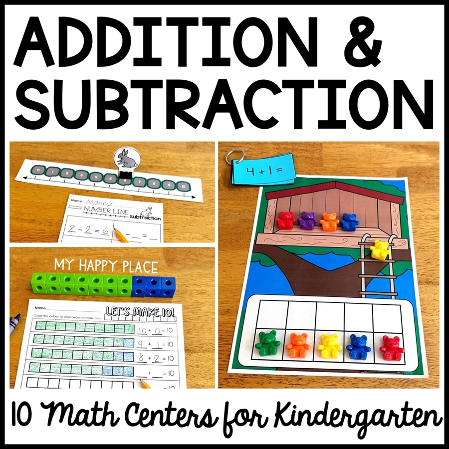 Kindergarten Math Enrichment Worksheets