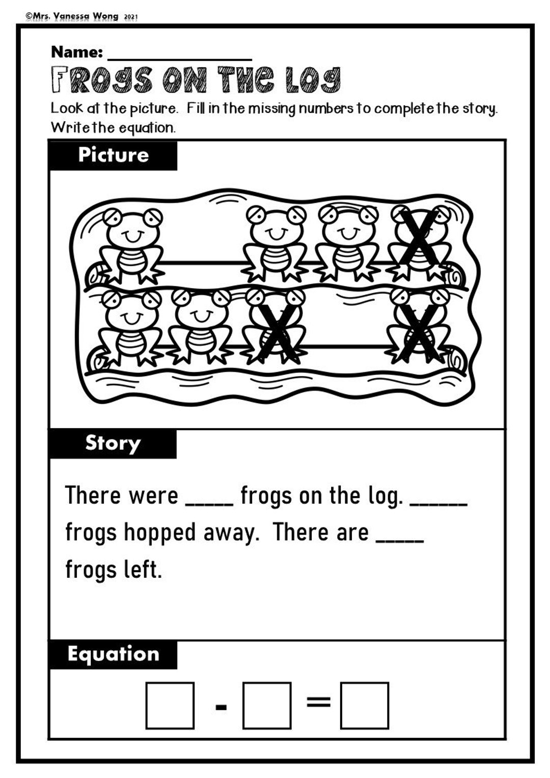 Word Problem Kindergarten Worksheets
