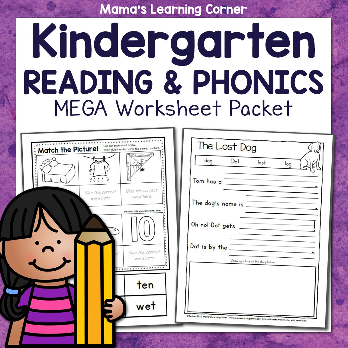 Kindergarten Reading And Phonics Packet 1 Kindergarten Reading And Phonics Packet 1