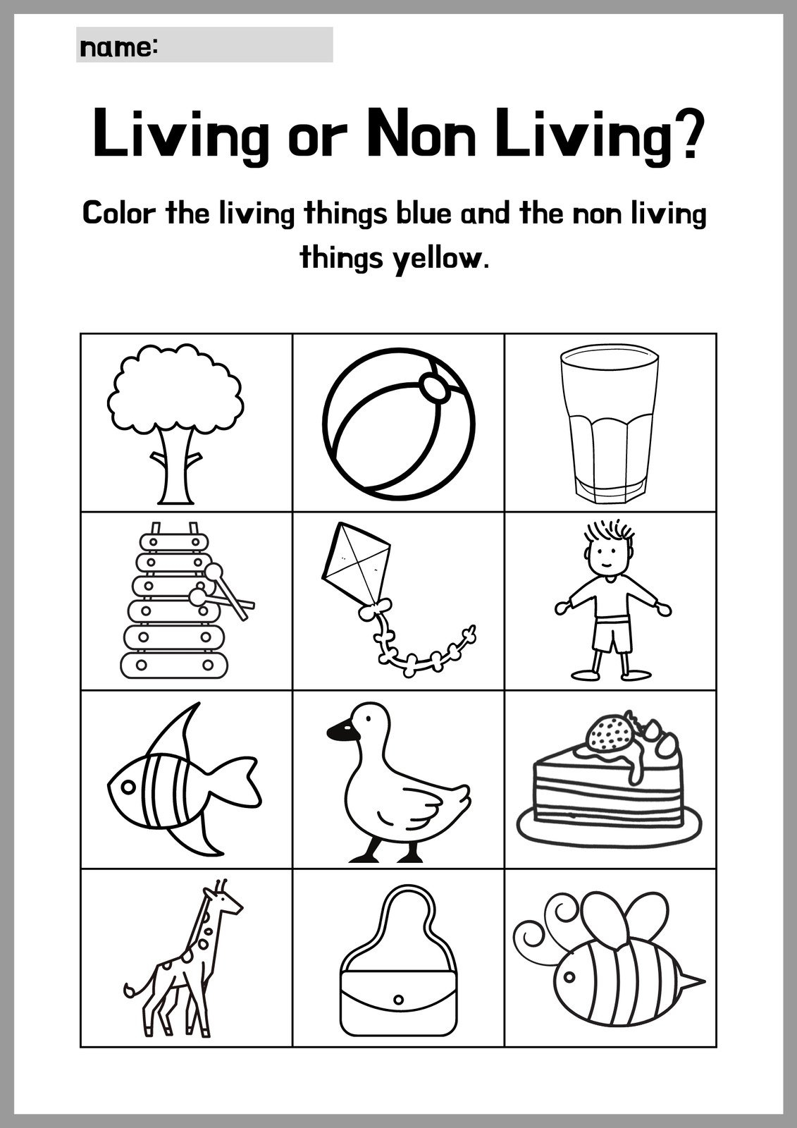 Kindergarten Science Printable Worksheets 99Worksheets Worksheets Library