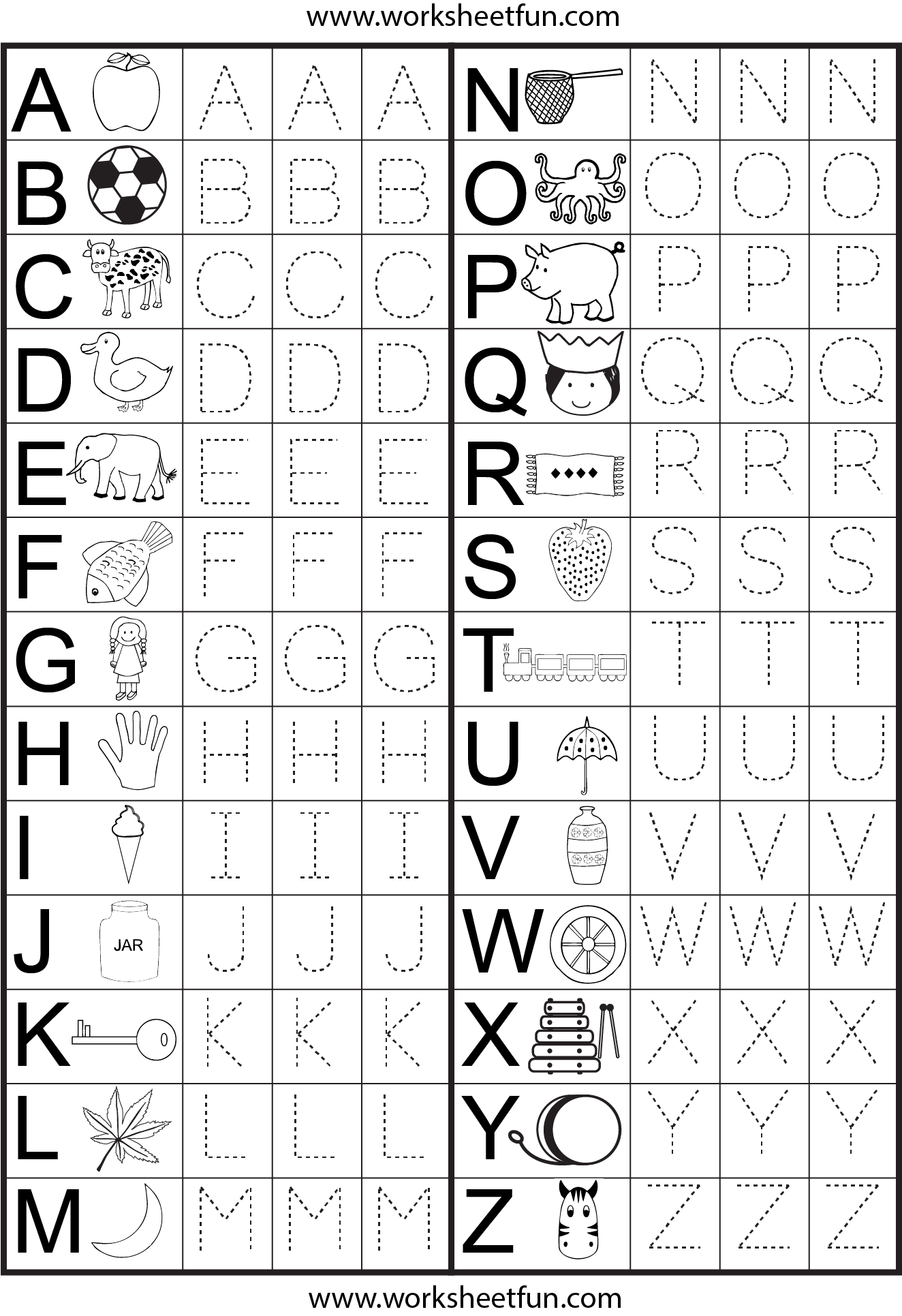 Letters For Kindergarten Worksheets Worksheets Library