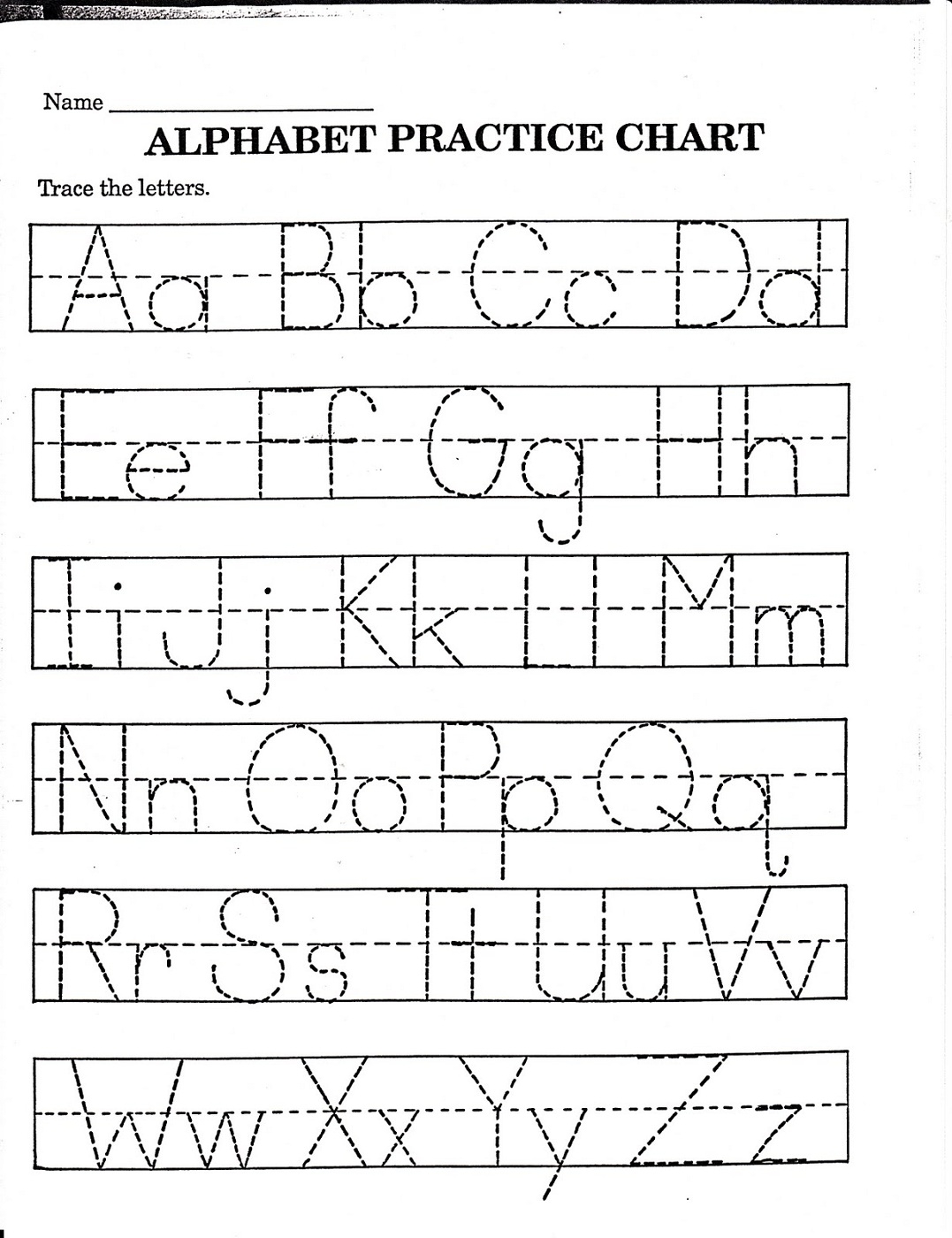 Lowercase Alphabet Writing Tracing Printables Worksheets Library