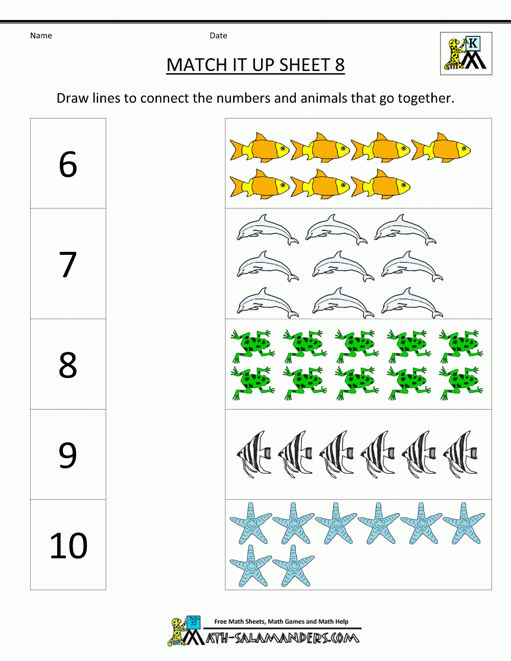 Math Homework Worksheets For Kindergarten