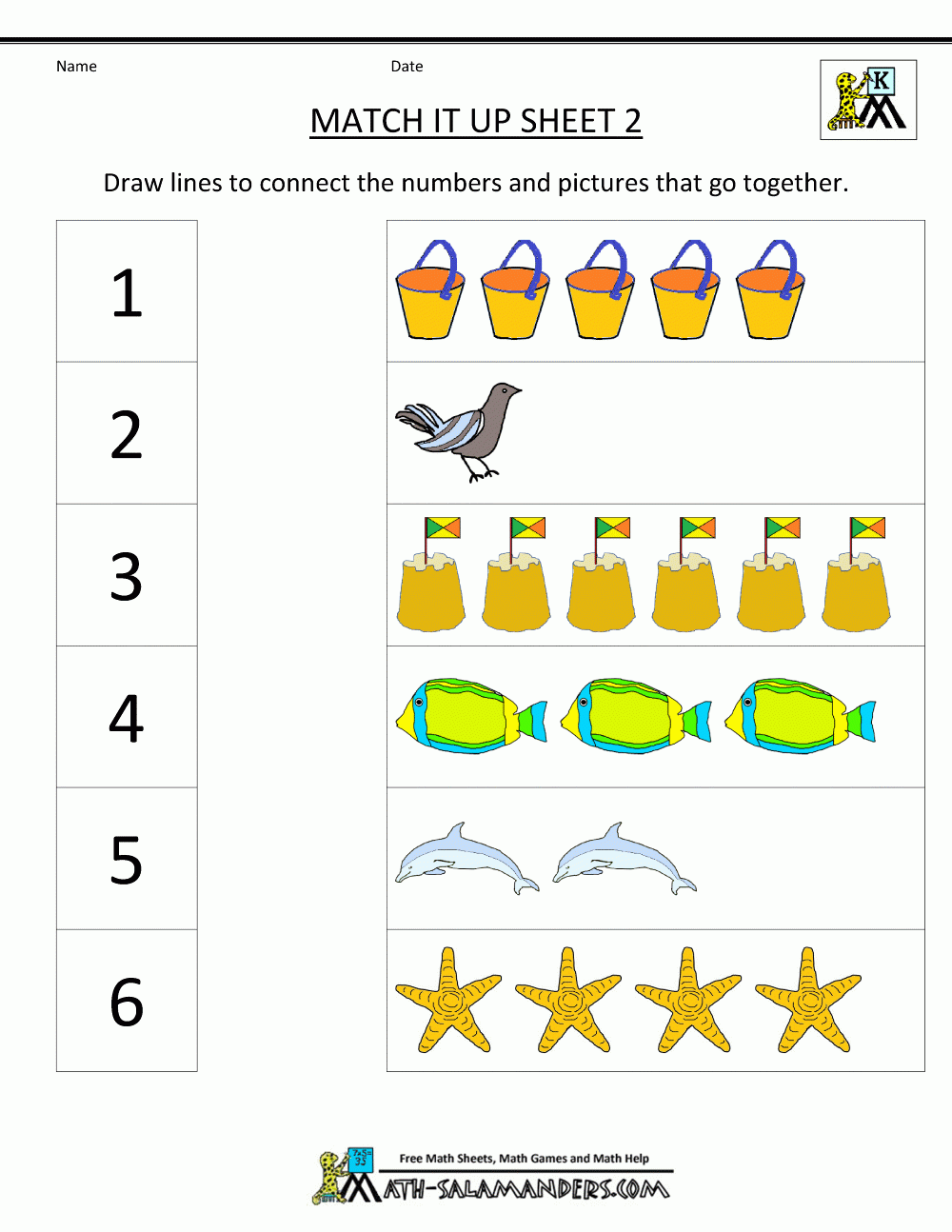 Tls Kindergarten Math Worksheets