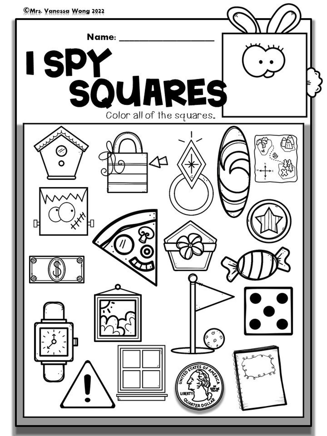 Printable 3d Shapes Worksheets For Kindergarten