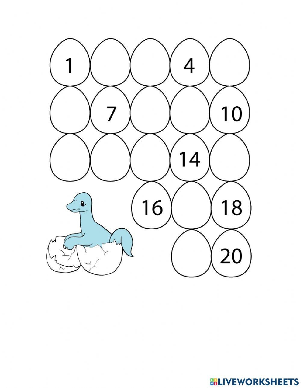 Missing Numbers Online Activity For L K G Live Worksheets Worksheets Library