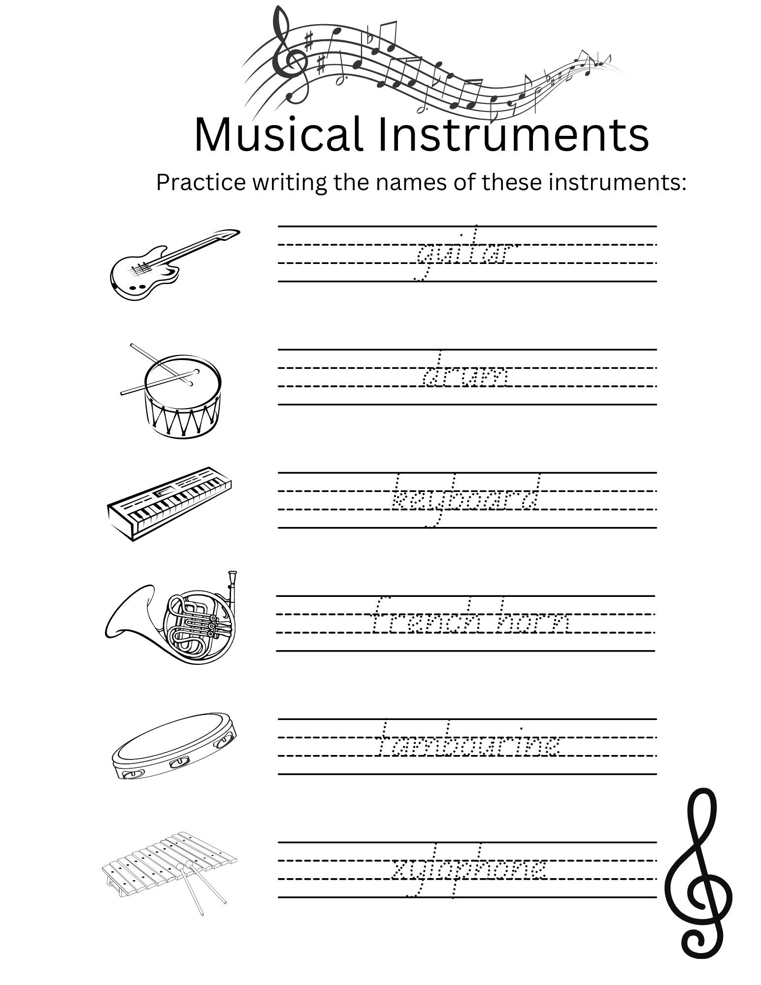 Music Worksheets Kindergarten Music Music Activity Piano Activity
