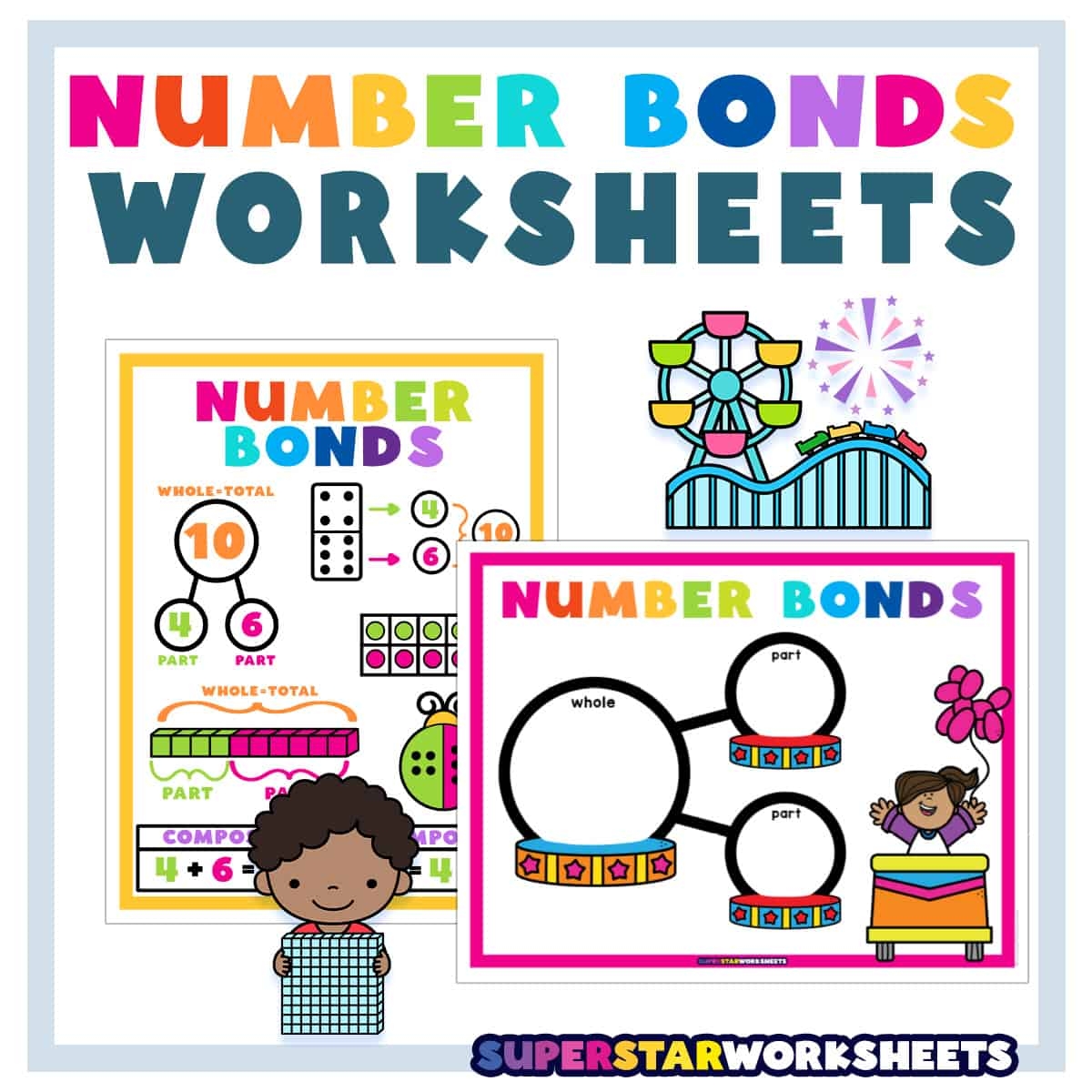 Free Number Bond Worksheets Kindergarten