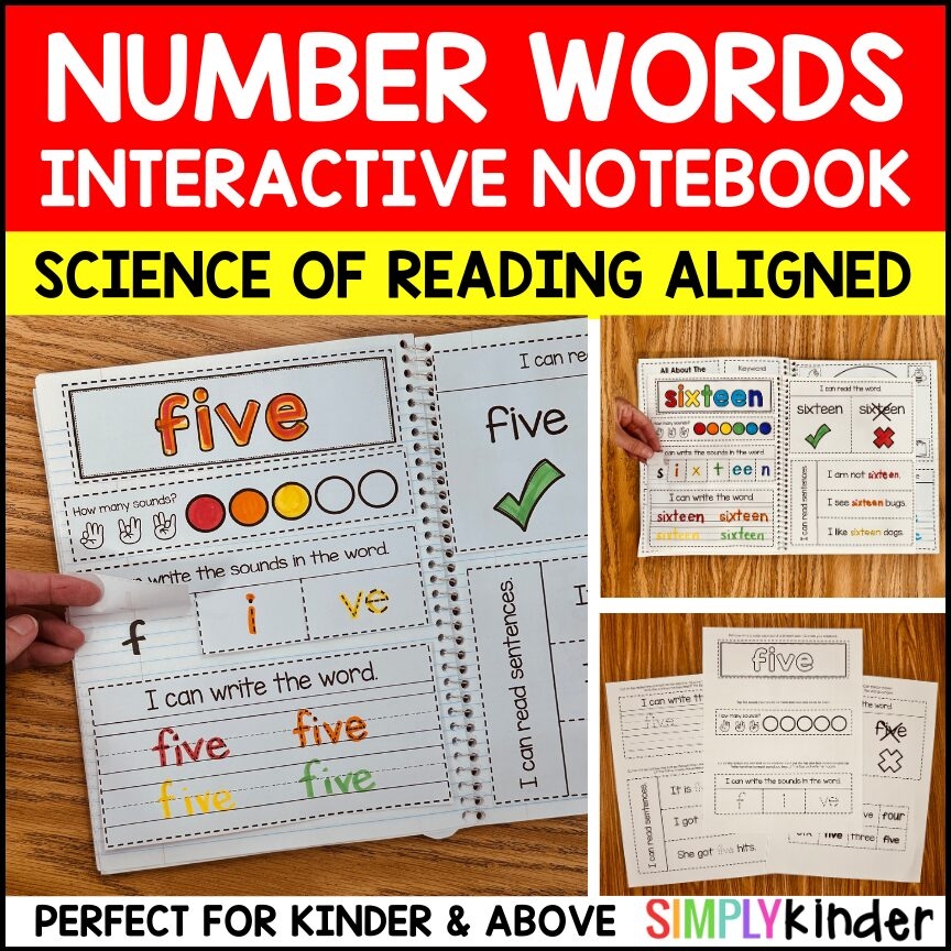 Number Word Worksheets For Kindergarten Number Word Worksheets For Kindergarten