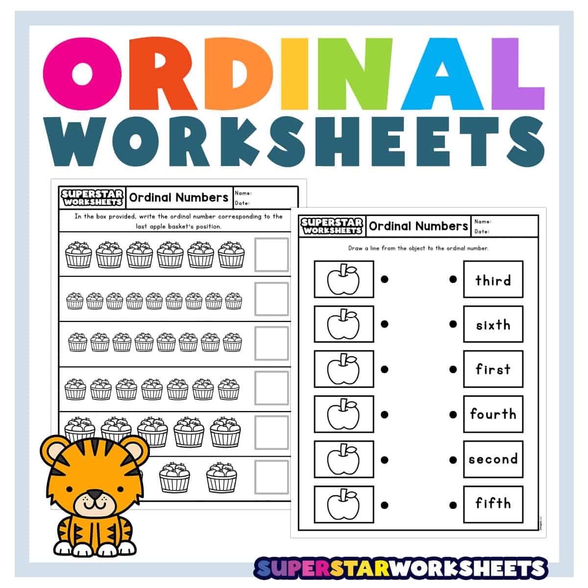 Numbers In Words Worksheet For Kindergarten