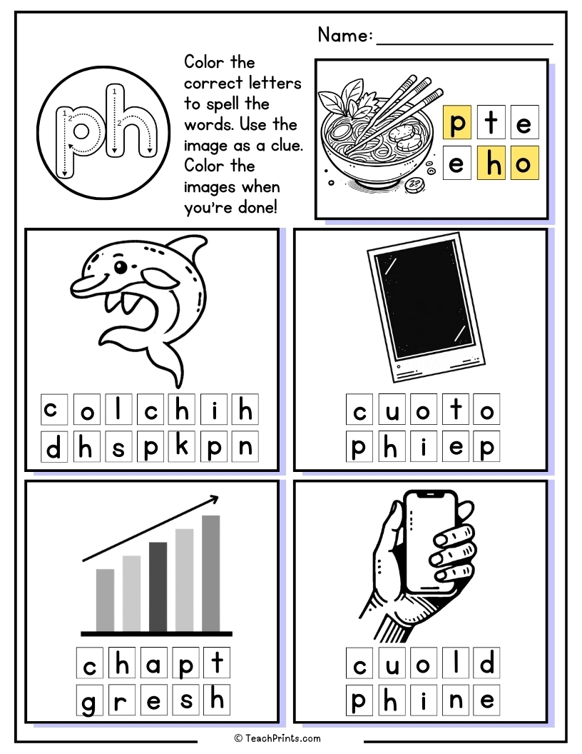 Ph Worksheets Free PDF Printables Teach Prints