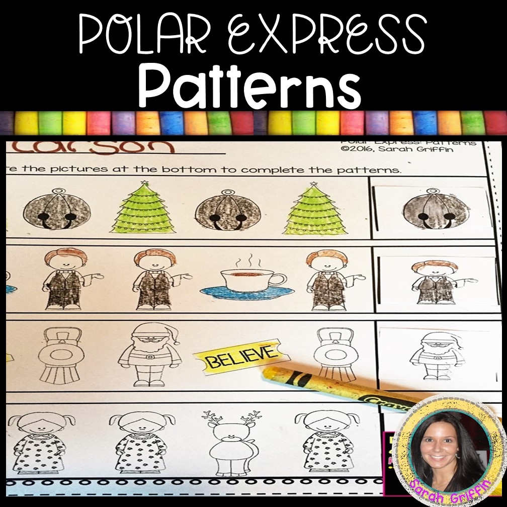 Polar Express Worksheets And Activities Free Printables Little Learning Corner